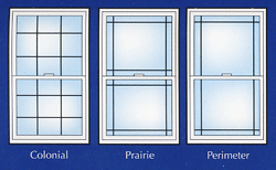 grid patterns for replacement windows